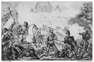 Defends: GARIBALDI AT ROME