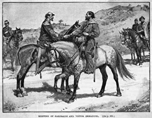 Teano: GARIBALDI AND VITTORIO