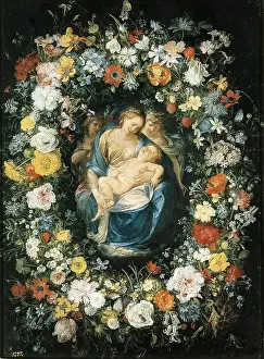 Garland with the Virgin