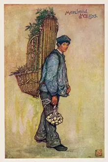 Jungman: GARLIC SELLER/JUNGMAN