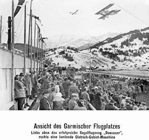 Glider: The Garmisch Airfield, 1925