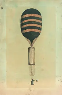 1802: Garnerin balloon with parachute
