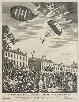 1802: Garnerin's balloon and parachute