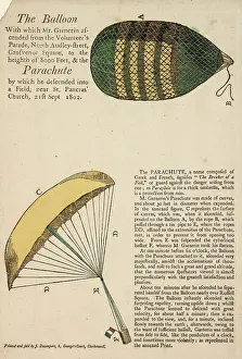 Garnerin's balloon and parachute