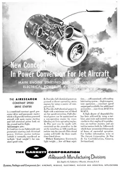 Airesearch: Garrett AiResearch Constant Speed Drive Starter