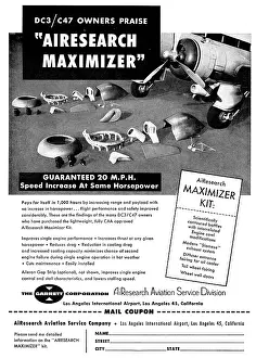 Garrett AiResearch DC3 / C47 Maximizer Kits