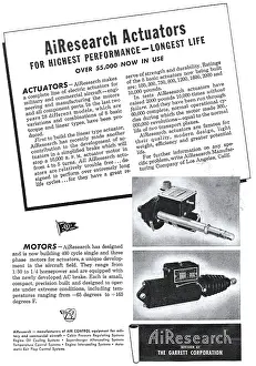 Actuators: Garrett AirResearch Actuators
