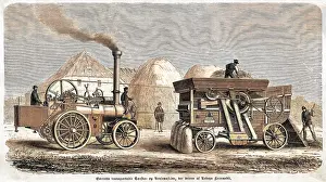 Garretts: Garrett Steam Thresher