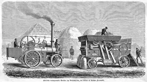 Garretts: Garrett Steam Thresher