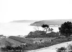 Cushendun: Garron Point and Cushendun from Tornamona, Co. Antrim