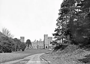Driveway: Garron Tower from the Drive