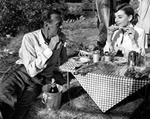 Russe: Gary Cooper and Audrey Hepburn in Paris
