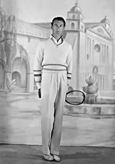 Racket: Gary Cooper in tennis clothes, 1929
