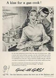 Patriarchal: Gas advertisement 1954