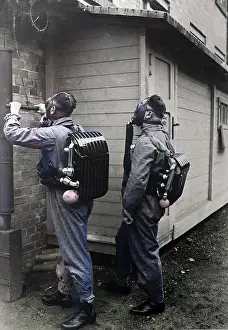 Incolourisedpic: GAS ATTACK DRILL