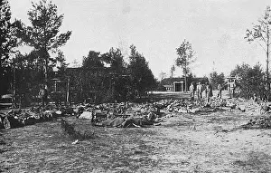Dvinsk: After a gas attack on the eastern front, Russia, WW1