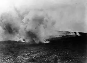 Thick: Gas attack at the front of Verdun in World War I