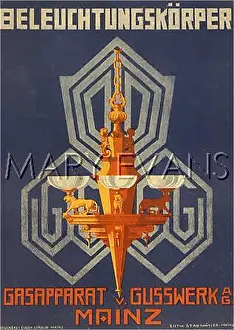 Wagnerian: GAS CHANDELIER