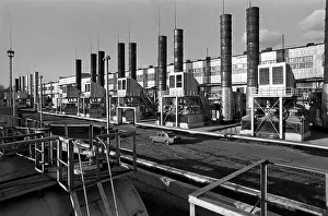 Pipelines: Gas-compressor station, 1981