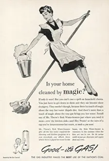 Mops: Gas Council advertisement 1954