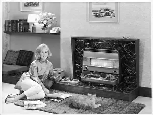 Warms: GAS FIRE 1960S