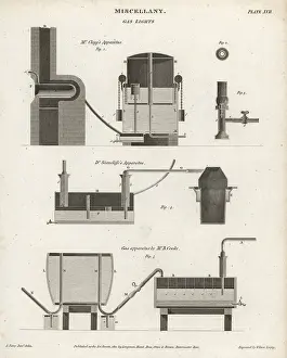 Clegg: Gas lights by Samuel Clegg, John Stancliffe