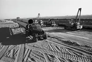 Pipeline: Gas pipeline in Algeria under construction