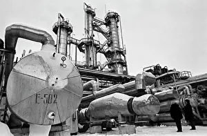 Nizhnevartovsk: Gas processing plant, 1979