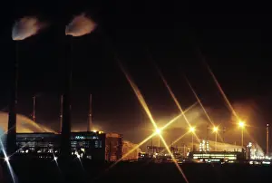 Semyokhin: Gas processing plant in Orenburg, 1979