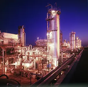 Enterprises: Gas processing plant in Orenburg, 1979