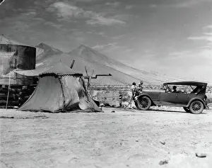 Mojave: A gas station in the Mojave Desert