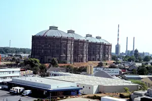 Gasometer: Gasometer in Vienna 1992