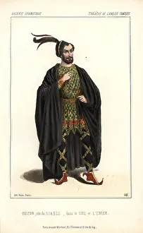 Diable: Gaston as the Diable (Devil) in Le Ciel et