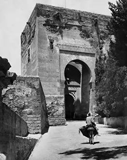 Alhambra: Gate in the Alhambra, 1934
