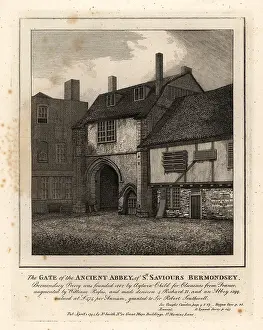 Newington: The Gate of the Ancient Abbey of St. Saviours Bermondsey