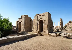Nectanebo: Gate of Diocletian, Philae Temple Complex