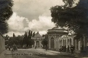 Oct15: Gate of the Dolmabahce Palace, Istanbul, Turkey