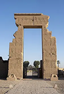 Domitian: Gate of Domitian and Trajan - Dendera Complex
