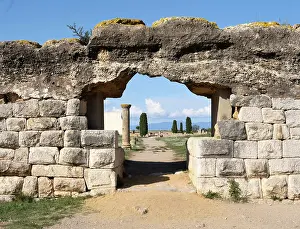 Rosas: Gate, Empuries, Catalonia, Spain
