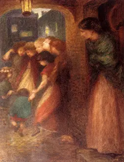 Raphaelite: The Gate of Memory, by D G Rossetti