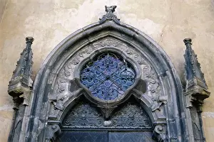 Roudnice: Gate of the monastery Roudnice