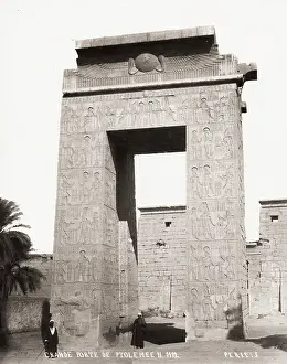 Ptolemy: Gate of Ptolemy II, Karnak, Luxor, Egypt