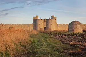 Postern: Gate of the Queen in Aigues-Mortes, Languedoc-Roussillon