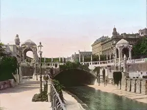 Stadtpark: Gate of the Vienna river