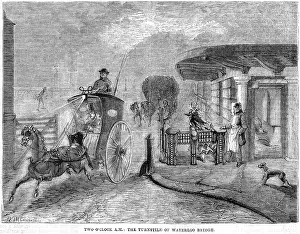 Tollgate: GATE ON WATERLOO BRIDGE
