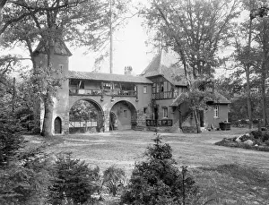 Gatehouse: Gatehouse of the Hakeburg in Kleinmachnow near Berlin, 1909