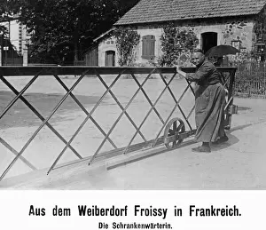 Attendant: Gatekeeper at Foissy, 1910