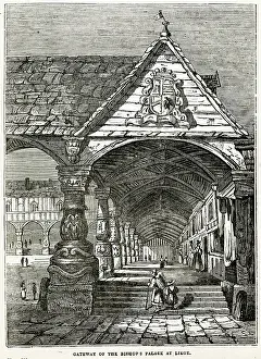 Bishops: Gateway of the Bishop's Palace at liege