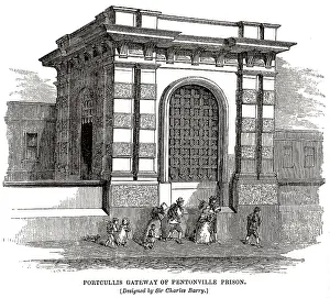 Pentonville: Gateway at Pentonville Prison