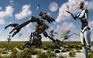 Cybernetic: A gathering of different types of robots